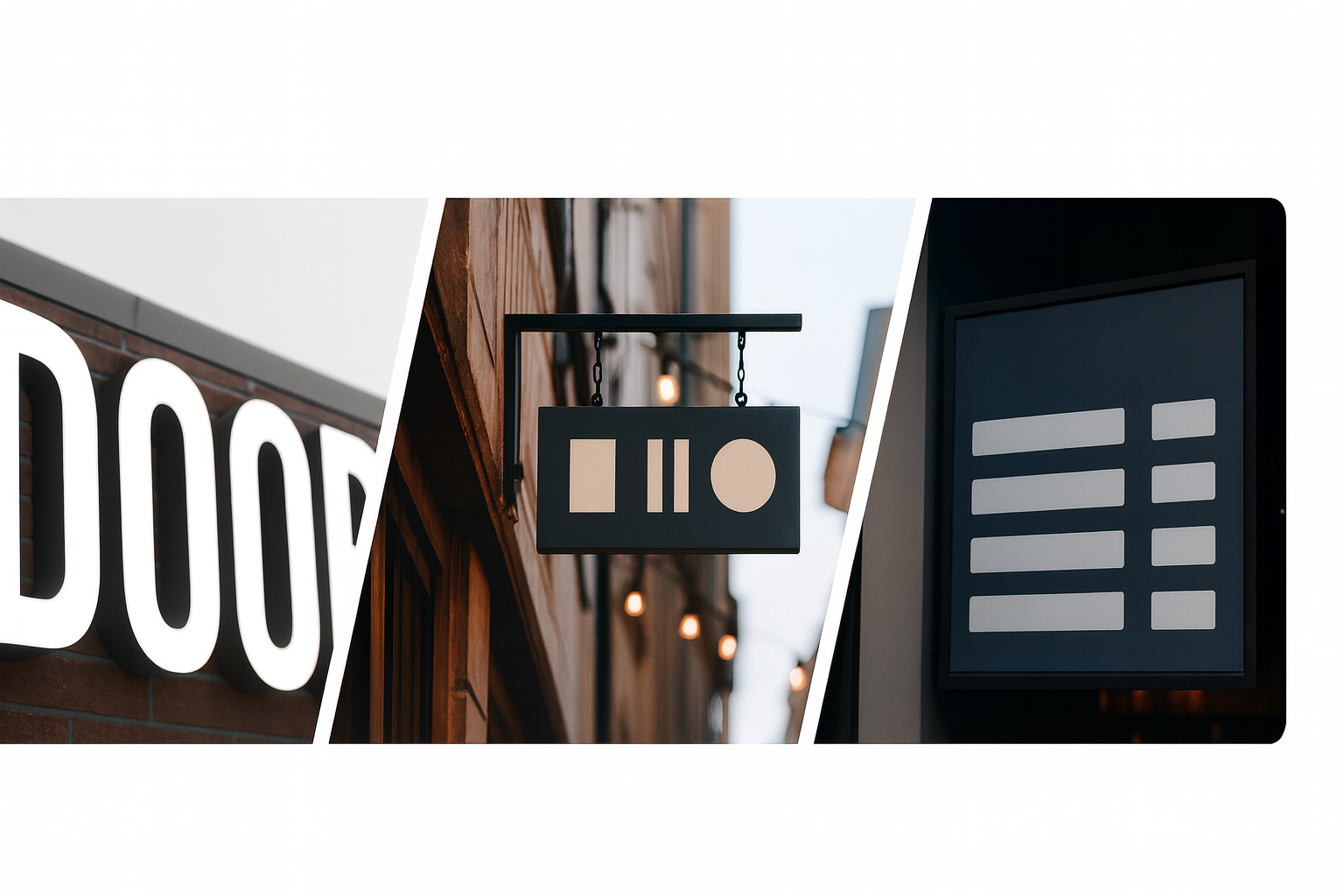 10 Creative Restaurant Sign Ideas (2025): Outdoor, Indoor, Sign Board Ideas