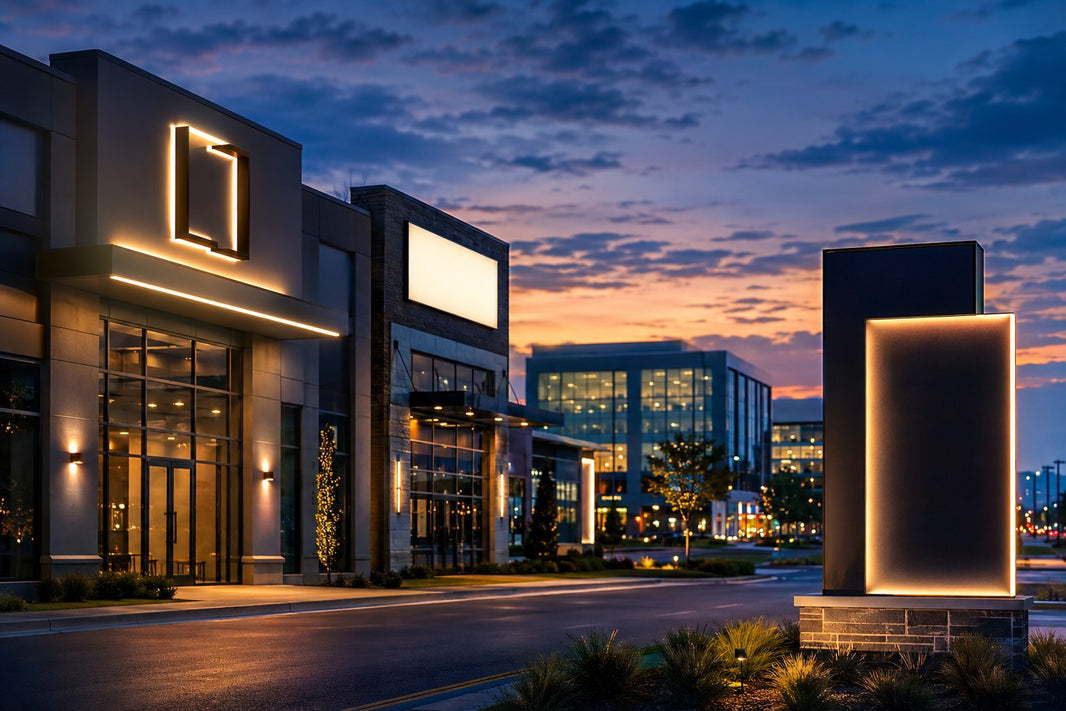 Commercial Signage for Growing Businesses: From First Location to Multiple Sites
