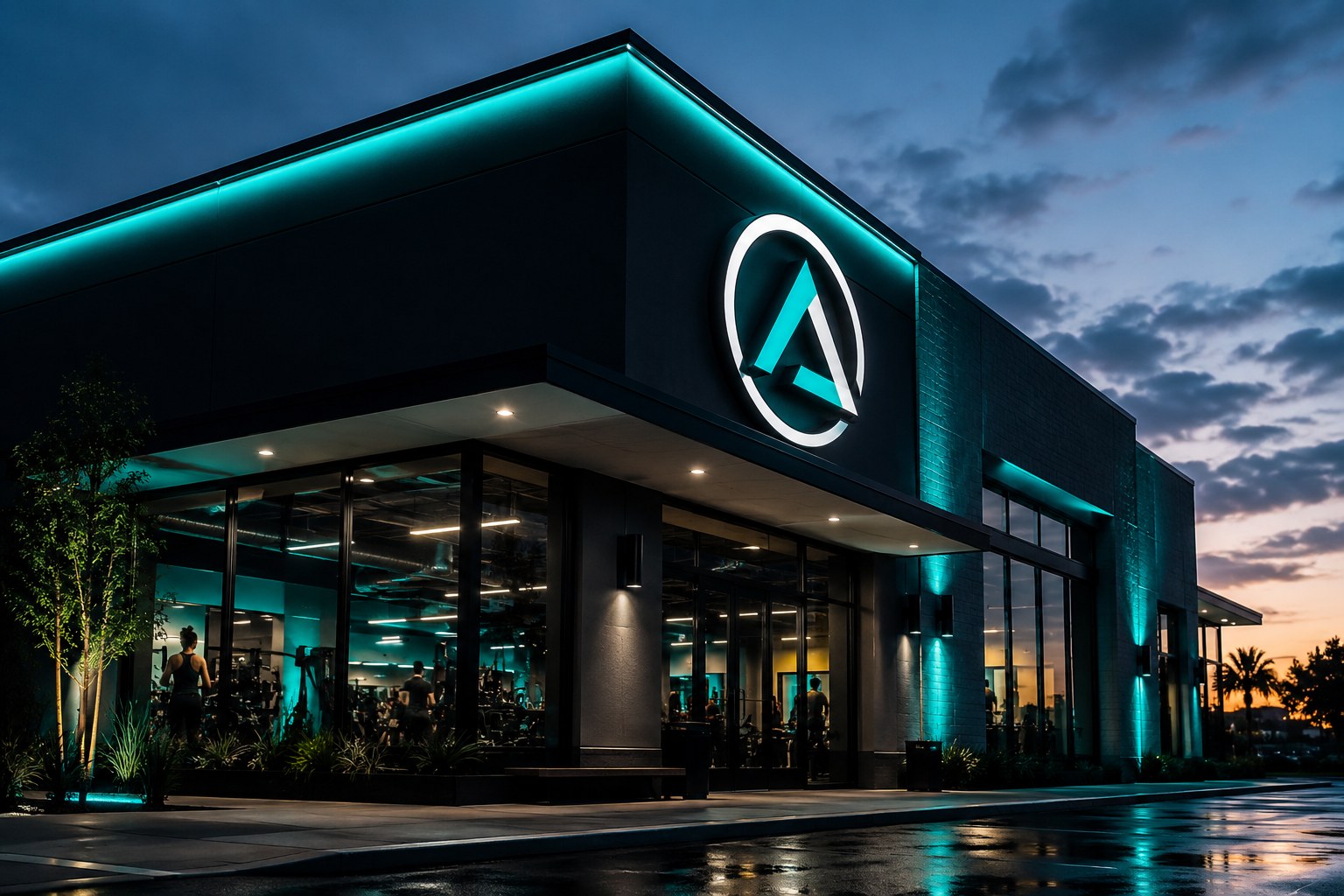 Gym and Fitness Studio Signs: Visibility and Brand Energy