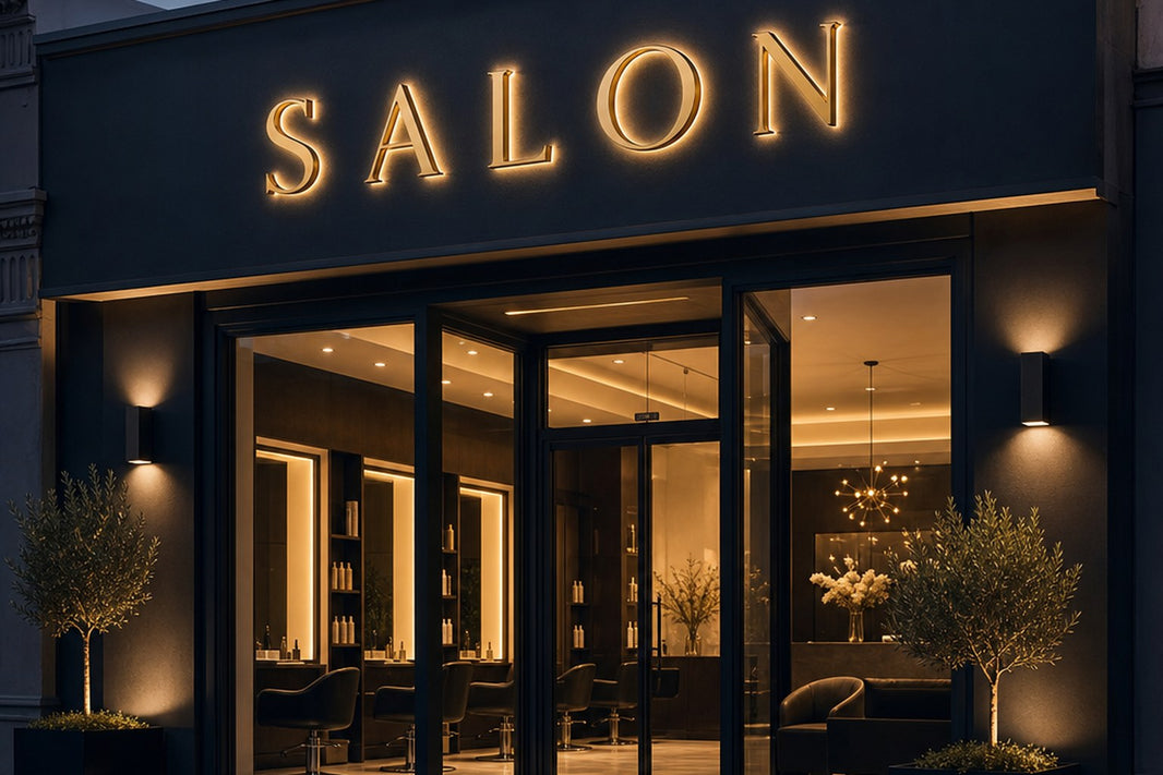 Salon and Beauty Business Signs: Style and Visibility Tips