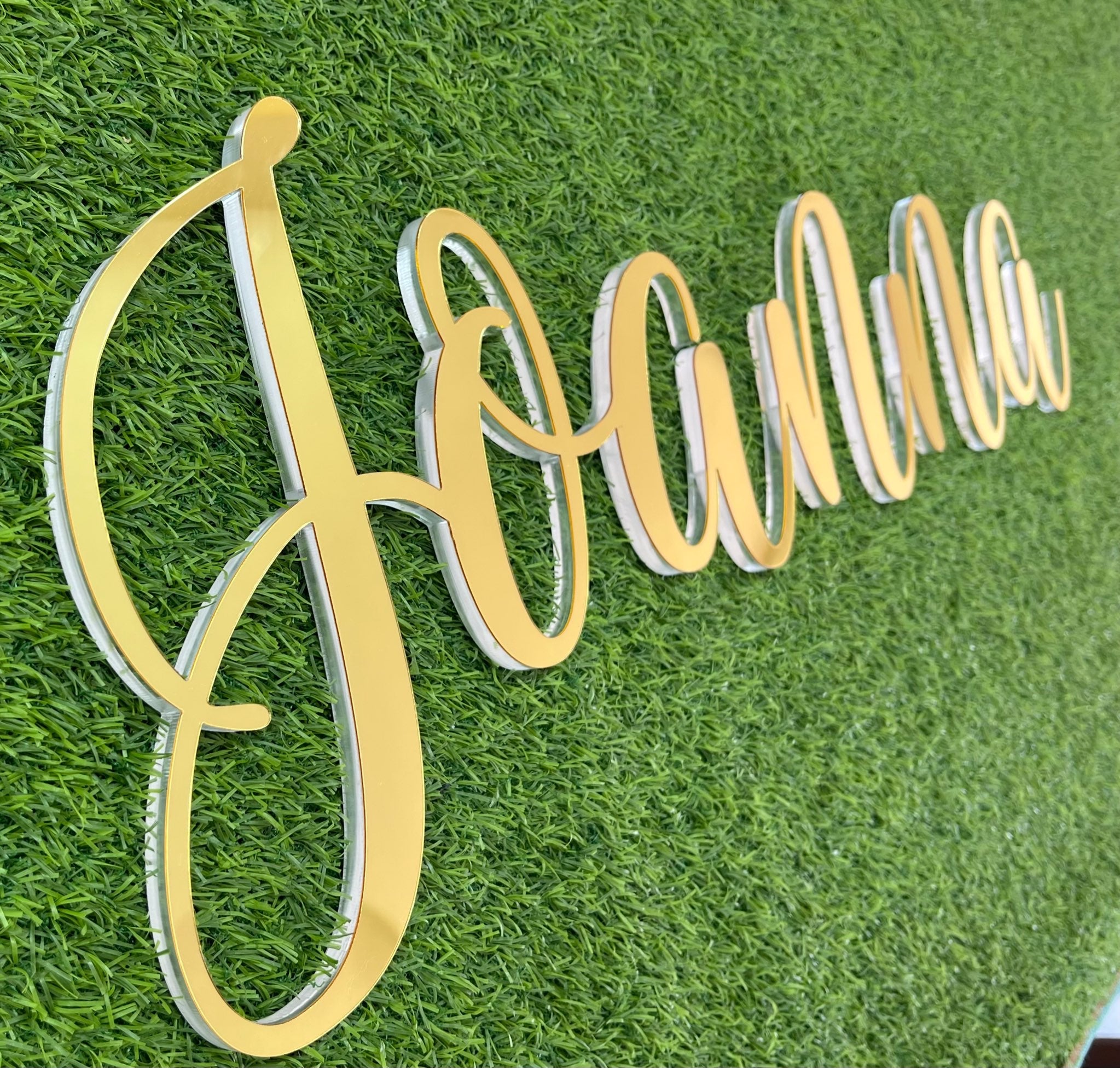 Acrylic Flat Cut Signs (Indoor)