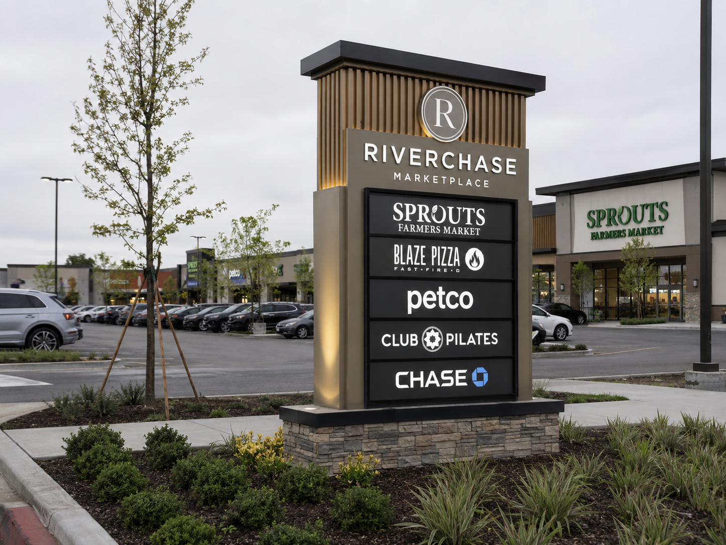 Illuminated Monument Signs