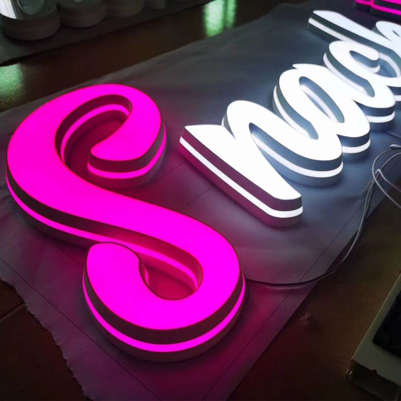 Perforated Channel Letter Signs