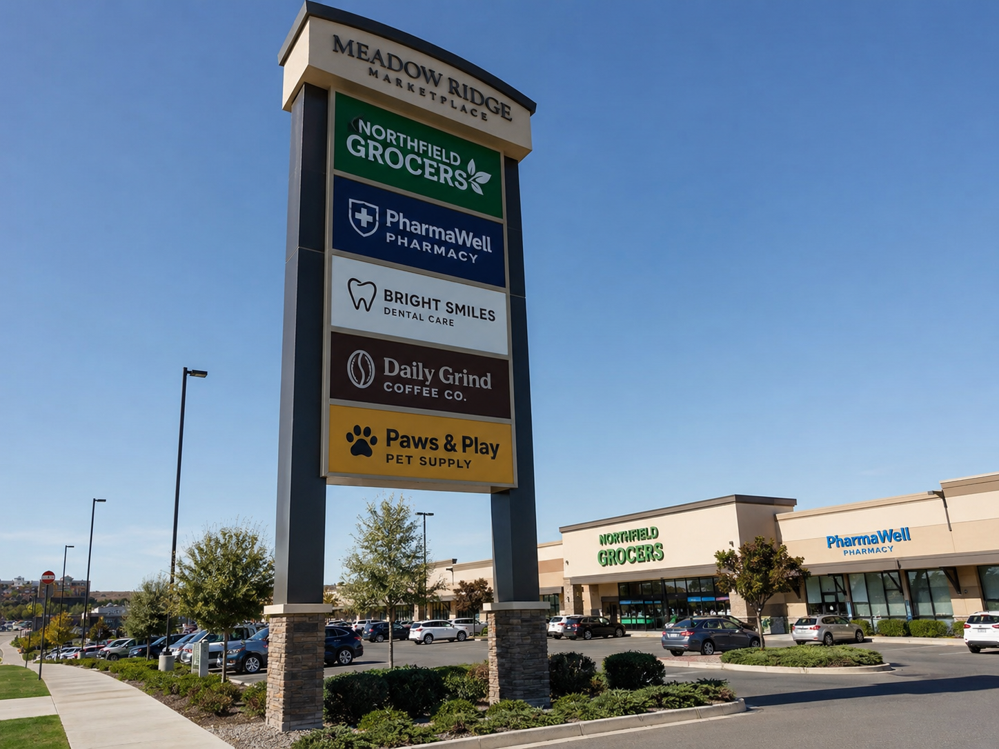 Plaza Signs