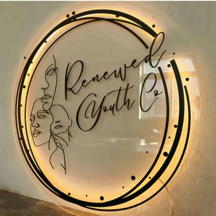ROUND BACKLIT