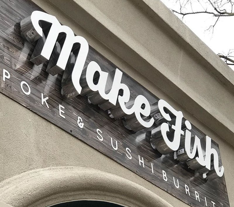 Front Lit Channel Letter Signs