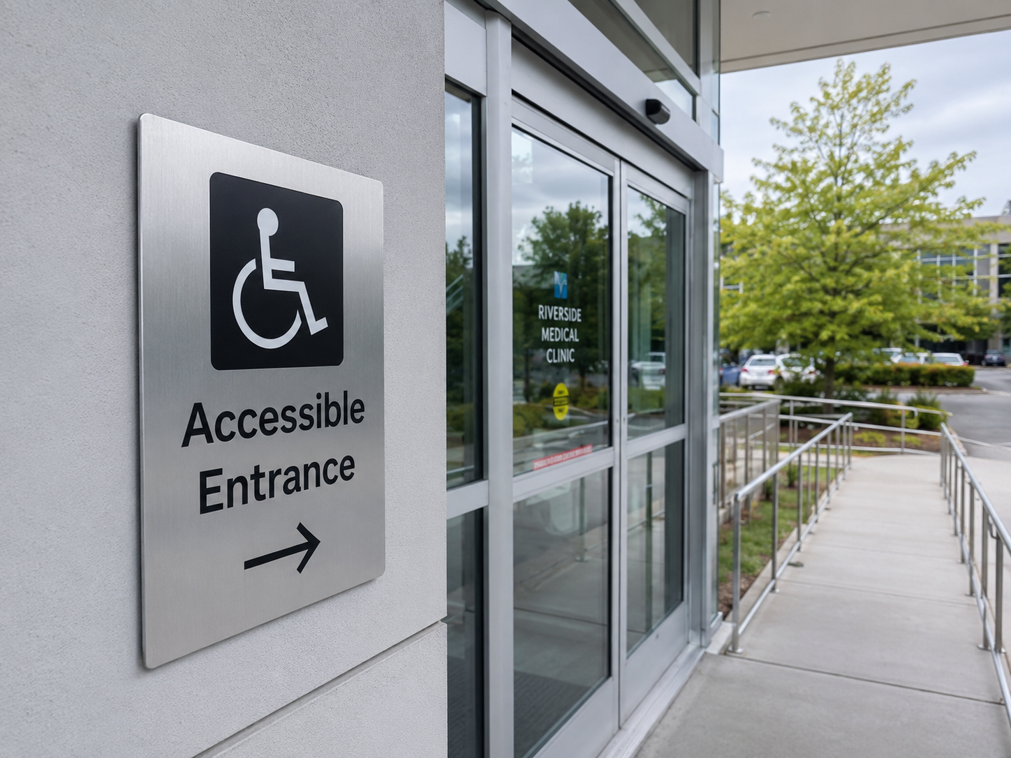 Accessible Entrance Signs