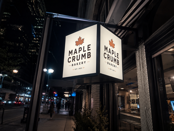 Double-Sided Cabinet Signs