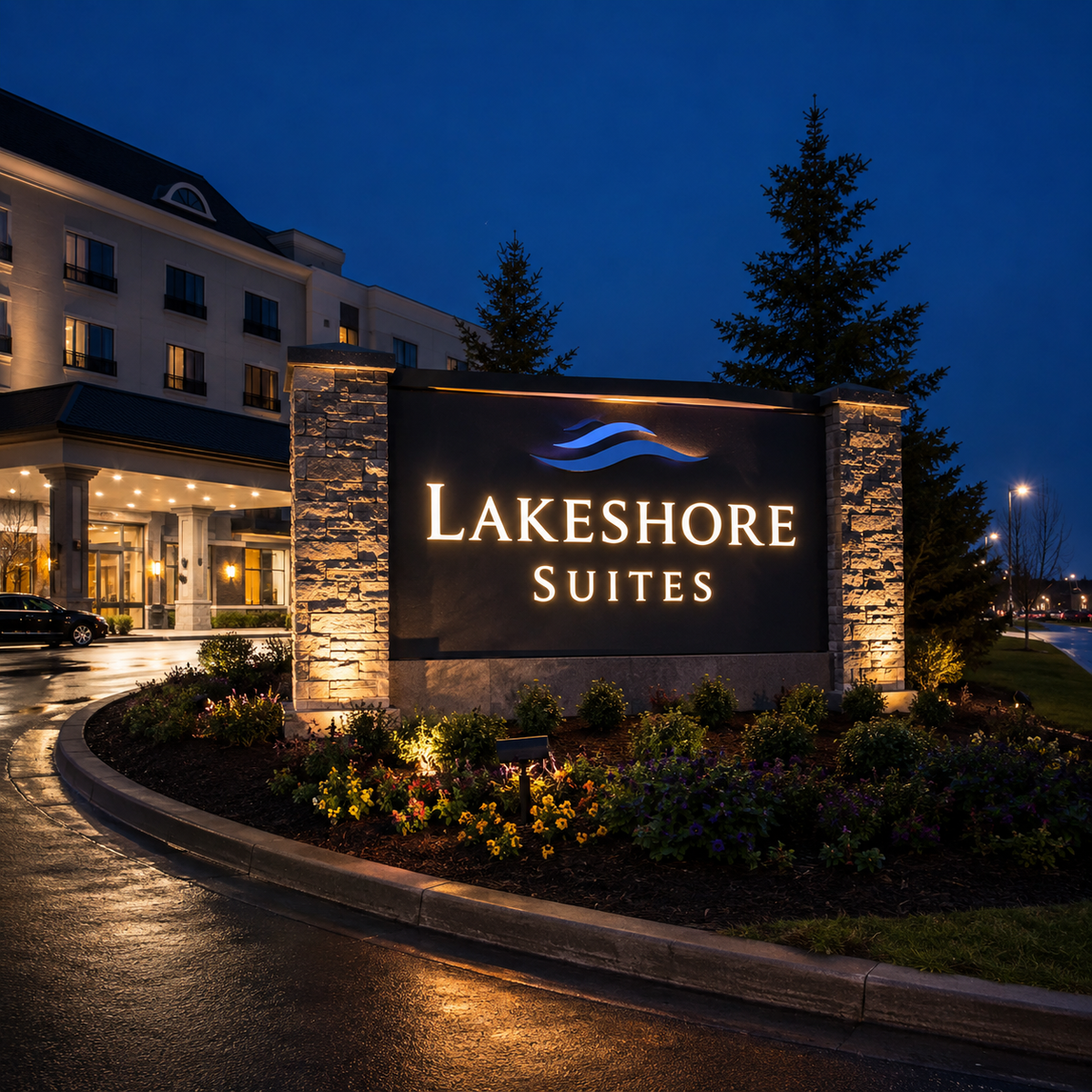 Illuminated Monument Signs
