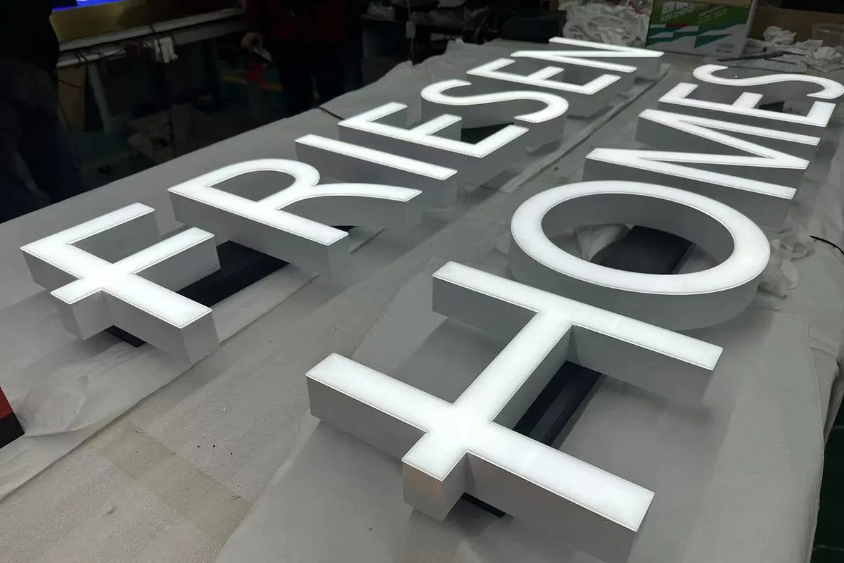 Raceway Mounted Channel Letters