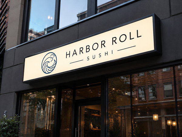 Restaurant Lightbox Signs
