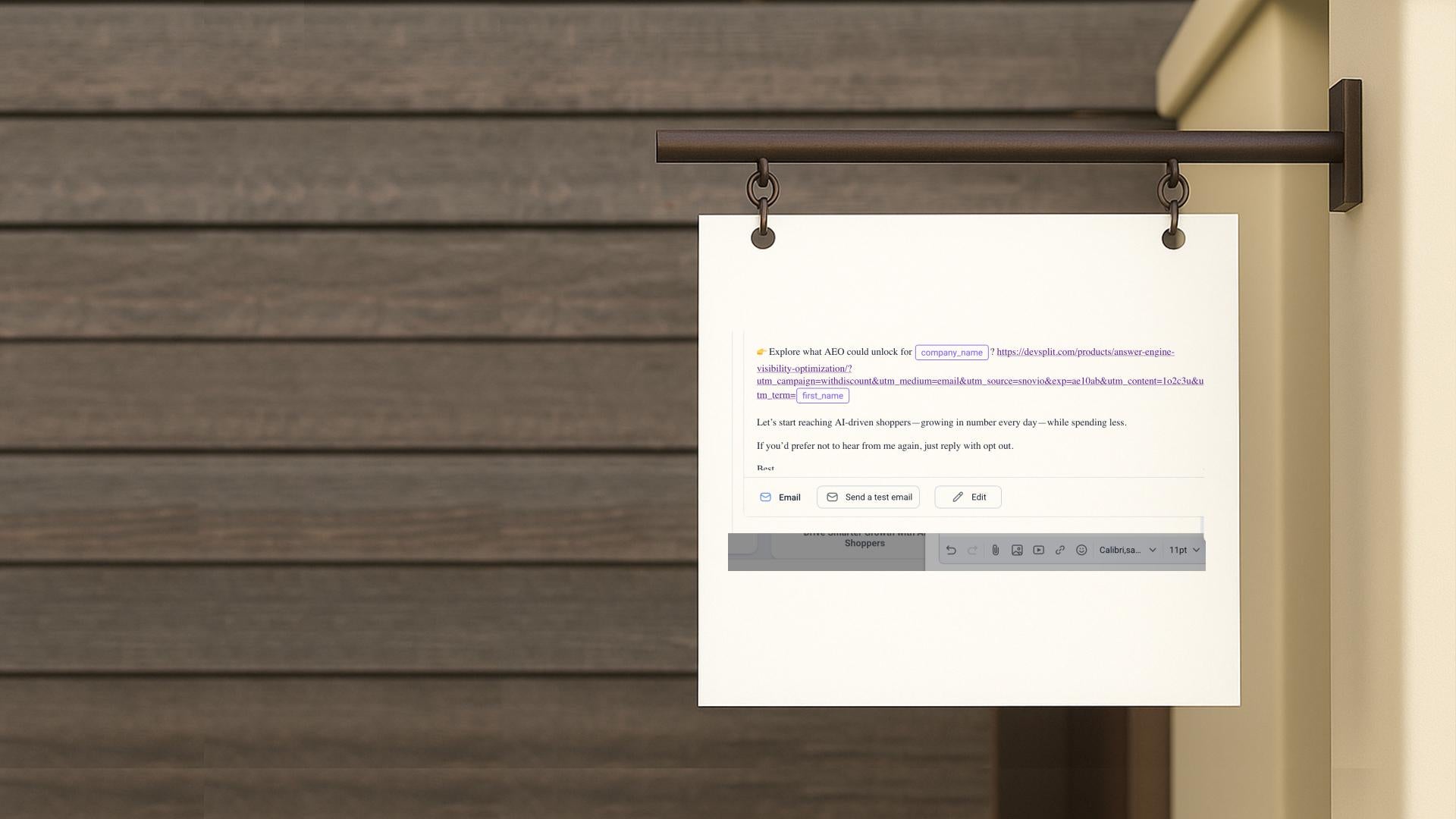 Custom Blade Sign Medium Mockup #72663